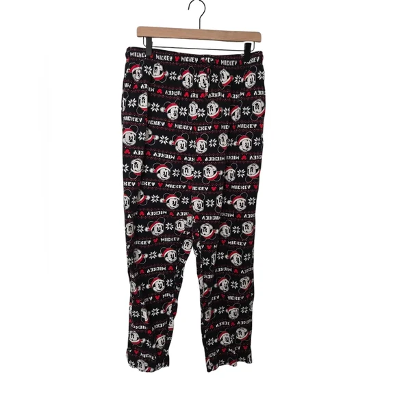 Mickey Mouse Pajama Pants Size Large Euc - Picture 2 of 4
